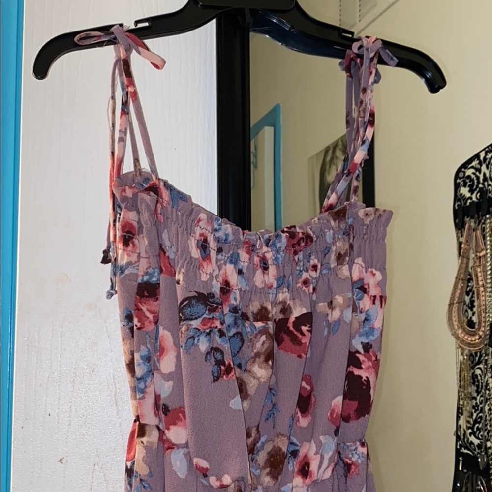 Medium Long Floral Dress - Picture 5 of 7